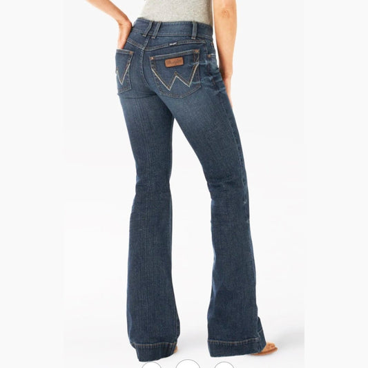 Wrangler Women's Jeans Retro Mae Trouser Shelby - CLEARANCE