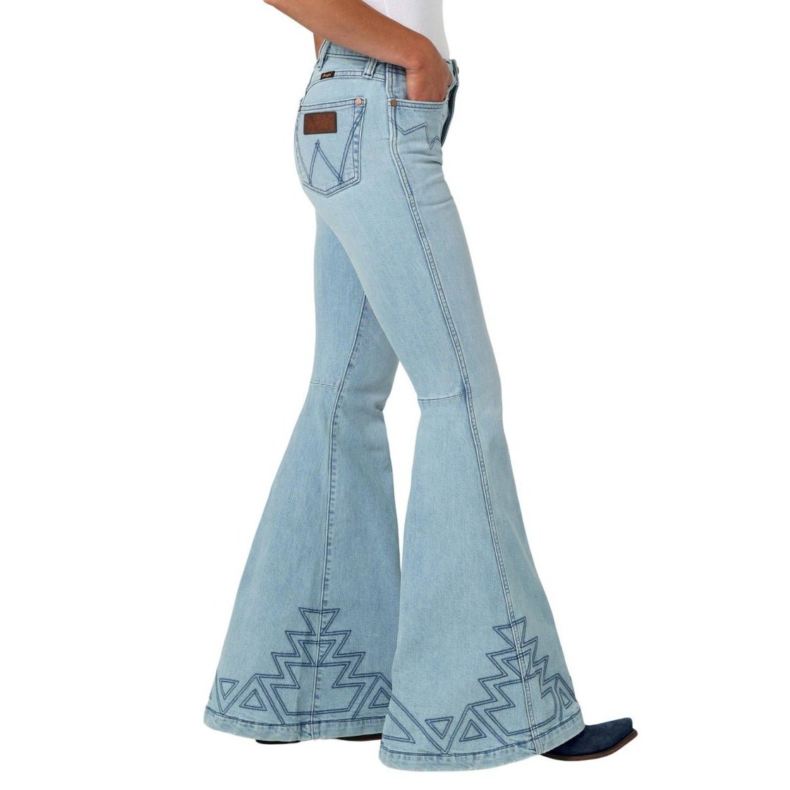 Wrangler Women’s Jeans Retro Trumpet Flare 112336741 - Wrangler