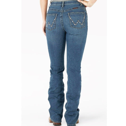 Wrangler Women's Jeans Willow Ultimate Riding Stretch Nellie Wash 112318420 - Wrangler