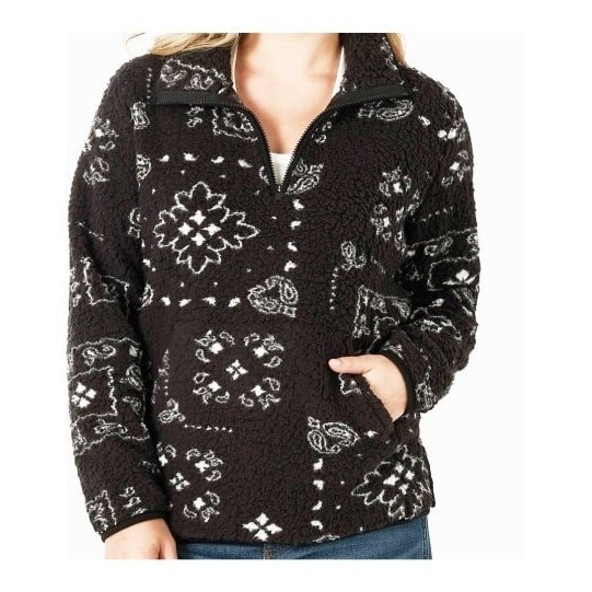 Wrangler Women's Pullover Retro Southwestern Print 112317352 - Wrangler