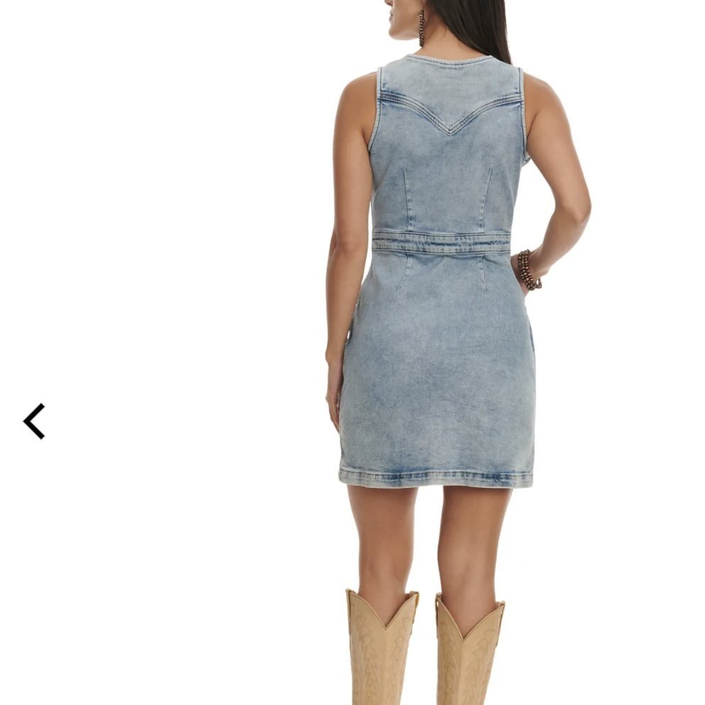 Wrangler Women's Retro Denim Dress 112344903 – Wei's Western Wear