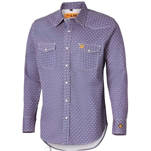 Wrangler Work Men's Shirt Flame Resistant 20x -Clearance