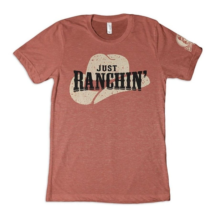 Dale Brisby Unisex T-Shirt Just Ranchin’ Clay - Dale Brisby