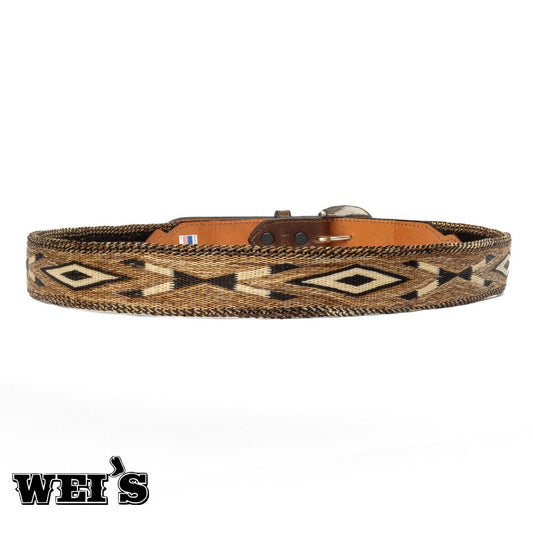 Genuine Hitched Horsehair Belt - Wei's Western Wear