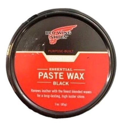 Red Wing Leather Care Paste Wax Black 95127