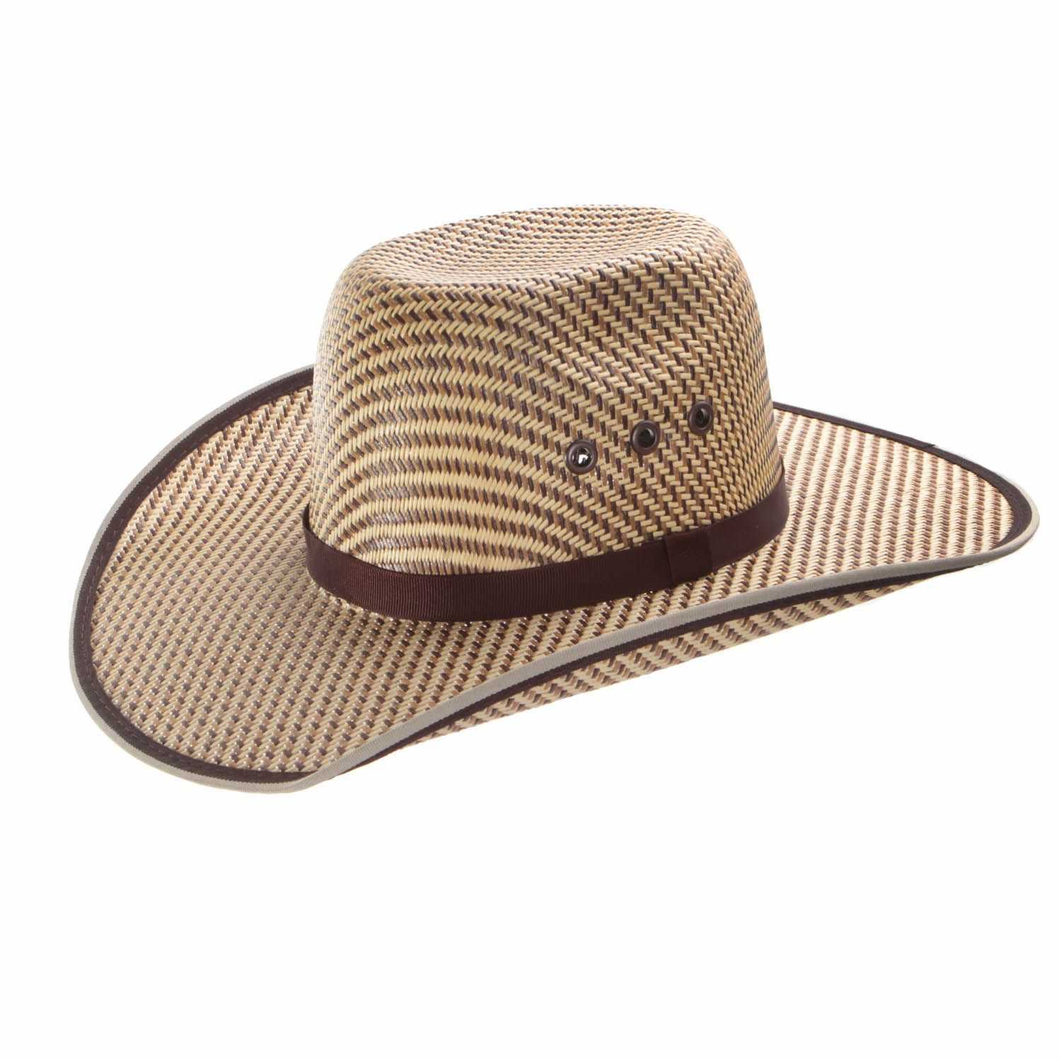 Twister Youth Bound Edge Straw Cowboy Hat T71643